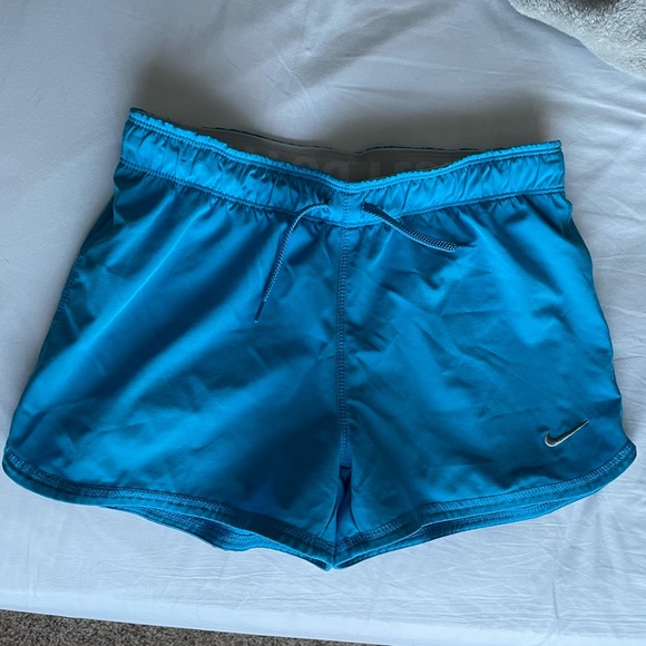 Nike Pants - NIKE dri fit shorts blue